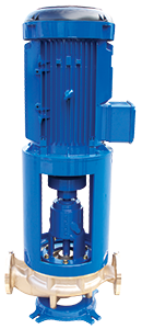 In-Line Centrifugal Pumps, Mounted on Straight Pipe NLL-H